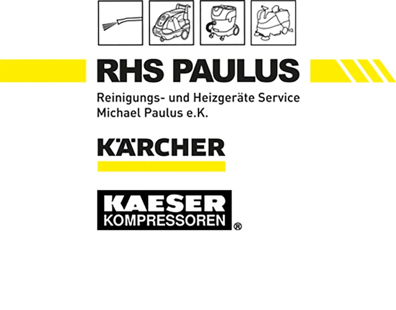 Logo RHS Paulus - Kärcher, Kränzle, Kaeser Partner